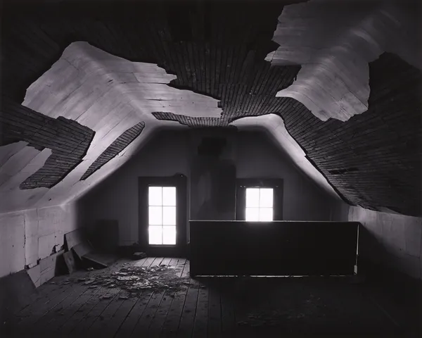 Oliver Gagliani, Untitled [Attic Windows], 1972