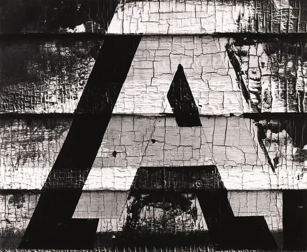 Robert K. Byers, Sign at San Ardo, CA, 1974