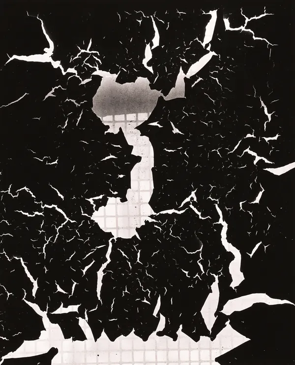 Brett Weston, Burned Building, 1974