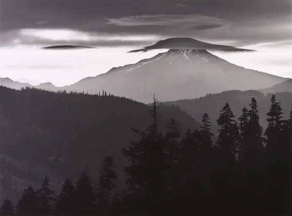 Jerry Steiner, Mt. Jefferson at Sunrise, 1981