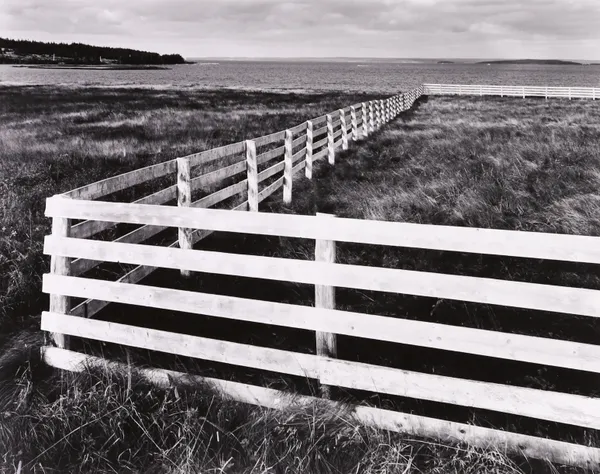 Fred Scheel, White Fence, Cape Breton, Nova Scotia, Canada, 1980