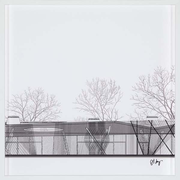 Jeanne Gang, Ford Calumet Environmental Center, South Elevation Detail, 2018