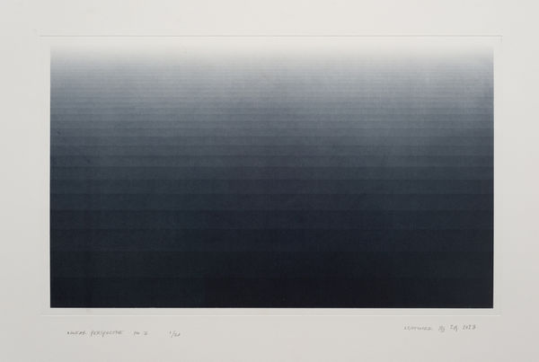 Luftwerk Linear Perspective 2, 2023 Polymer print 30 x 20 inches