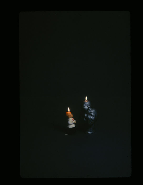 Liliana Porter, Two Candles, 1997