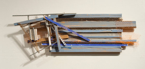 Ana Tiscornia, Blue Wall, 2013