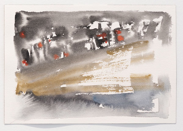 Leslie Baum, Plein air watercolor 13, 2018-2021