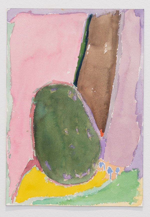 Leslie Baum, Plein air watercolor 42, 2018-2021