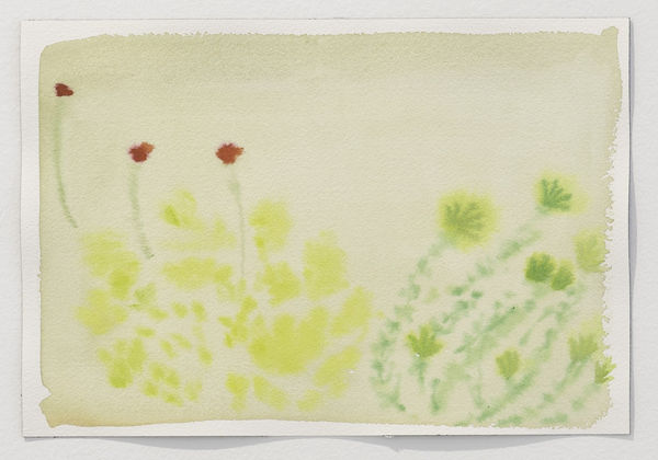 Leslie Baum, Plein air watercolor 14, 2018-2021