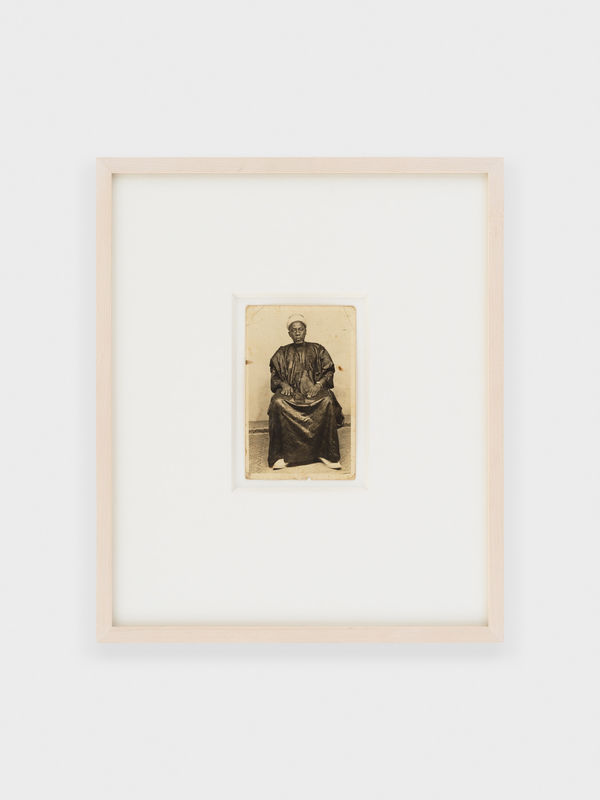 Malick Sidibé Untitled, 1983 Vintage silver gelatin print 5.5 x 3.5 inches, image 15.125 x 12.75 x 1.5 inches, framed