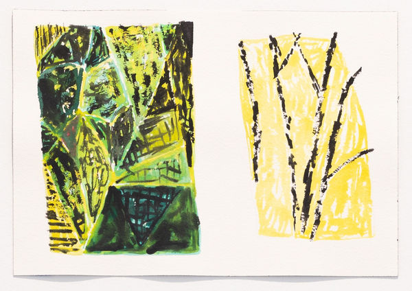 Leslie Baum, Plein air watercolor 2, 2018-2021