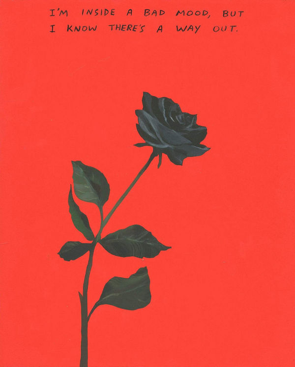 Michael Dumontier & Neil Farber I'm inside a bad mood, but I know there's a way out., 2024 Acrylic on board 10 x 8 inches