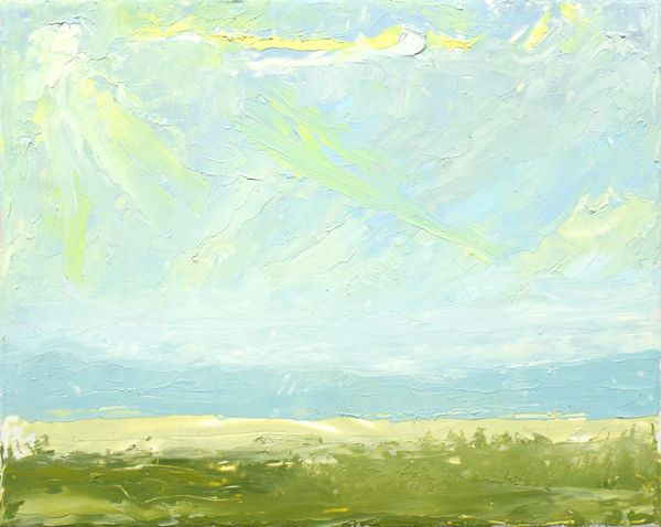 Tavin Davis, Day 76: One Palette Knife and a Stupid Sequencing of Color, 2024