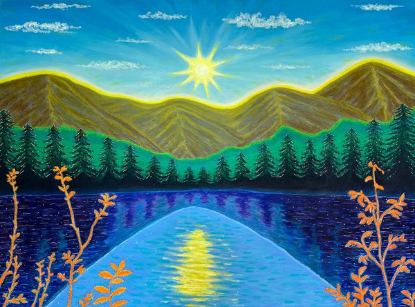 In the Orange Sun Rays