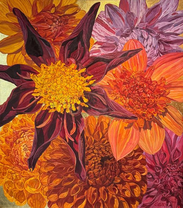 JOSEPH SEVIER, Dahlias III, 2025