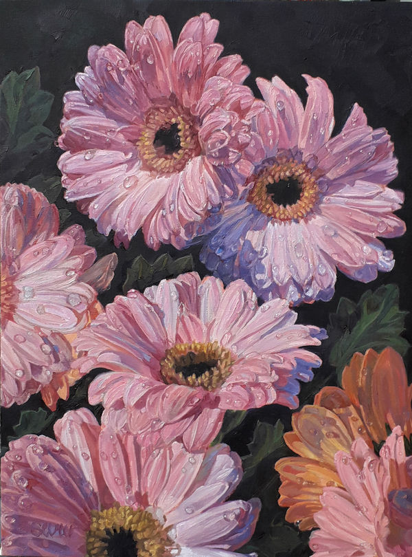 JOSEPH SEVIER, Gerber Daisies, 2020