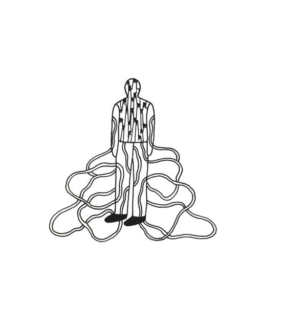 Arjuna Gunarathne Day to Day 28, 2008 Pen on Paper 14cm x 14cm 5 1/2 x 5 1/2 in