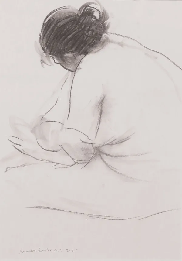 Sameera Kalupahana Untitled II, 2025 Pencil on Paper 36.5 x 25.5 cm 14 3/8 x 10 in
