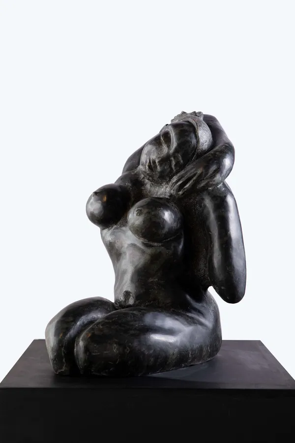 Sachintha Nirmani Freedom, 2026 Granite 45 x 36 x 30 cm 17 3/4 x 14 1/8 x 11 3/4 in