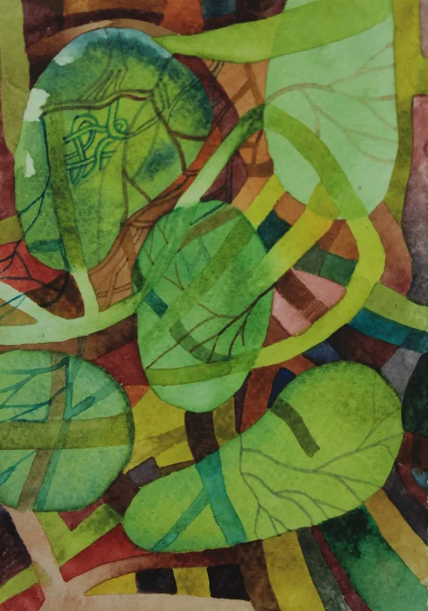 Shaanea Mendis Remember to Breathe IX, 2025 Watercolour on Paper 15 x 10 cm 5 7/8 x 4 in