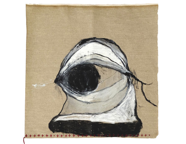 Fabienne Francotte Late at Night, 2023 Mixed Media on Canvas 52 x 52 cm 20 1/2 x 20 1/2 in