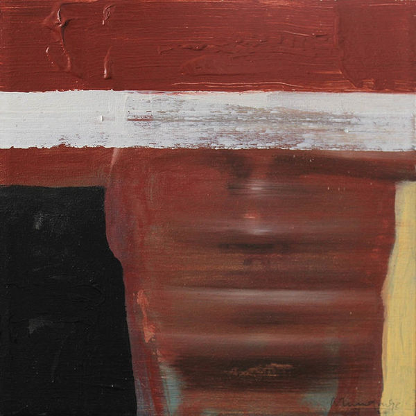 Manaram Gamage Faded 7, 2024 Acrylic on Canvas 33 x 33 cm 13 x 13 in