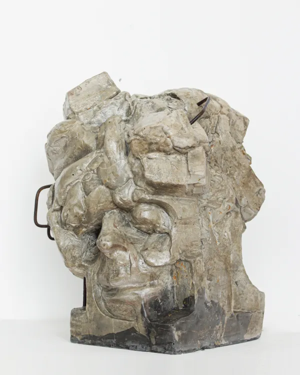 Manaram Gamage Pensive 15, 2025 Mixed Media 42 x 29 x 32 cm 16 1/2 x 11 3/8 x 12 5/8 in