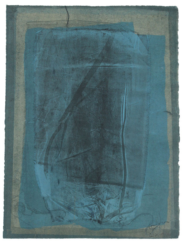 Anushiya Sundaralingam Sheets III, 2023 Monotype Print on Paper 39 x 29 cm 15 3/8 x 11 3/8 in