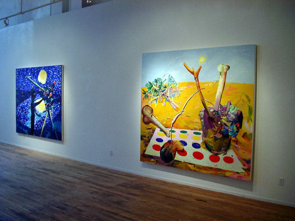 Dana Schutz, Still Life,, Installation View, 2003