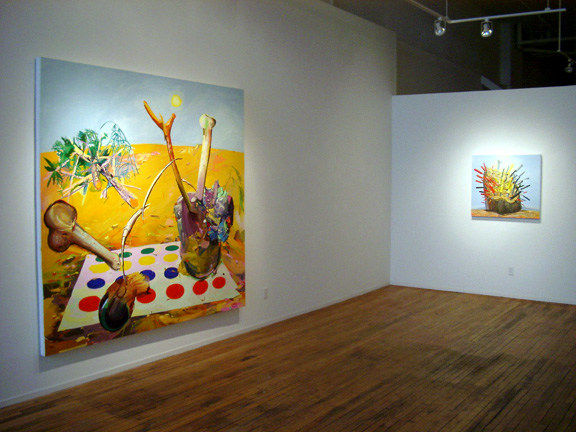 Dana Schutz, Still Life, Installation View, 2003