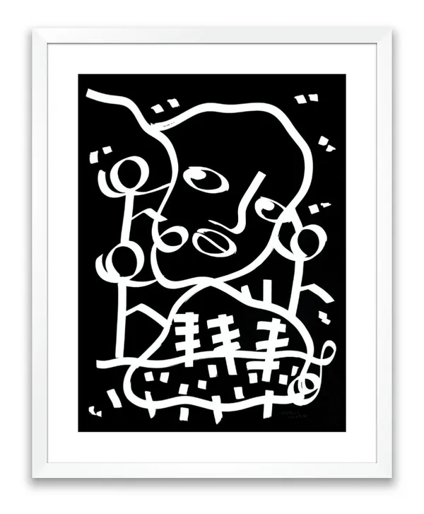 Lithograph - One ©, 2015 Lithograph 24 x 18 inches 61 x 45.7 cms