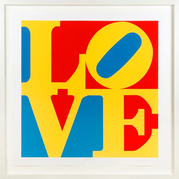 Robert Indiana - Tulip, from A Garden of Love, 1982
