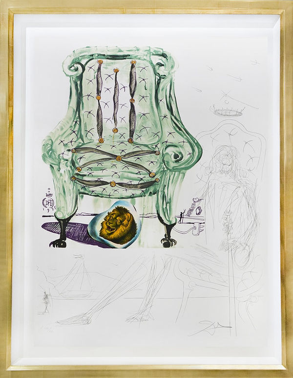 Salvador Dalí, Breathing Pneumatic Armchair, 1975