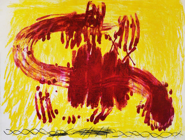 Antoni Tàpies - Antoni Tapies, Suite Catalana, plate 3, 1972, 1972