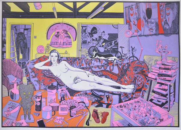 Grayson Perry - Reclining Artist, 2017