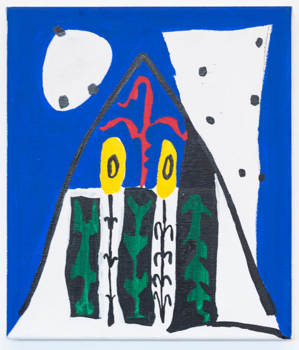 Fleur De Roeck, Tipi in de nacht, 2019