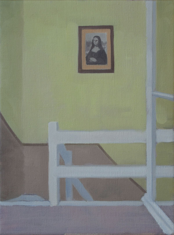 Jesse Tomballe, De weg naar het atelier, 2020