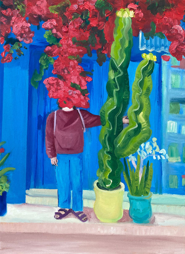 Elise Debrock, Zelfportret, 2023