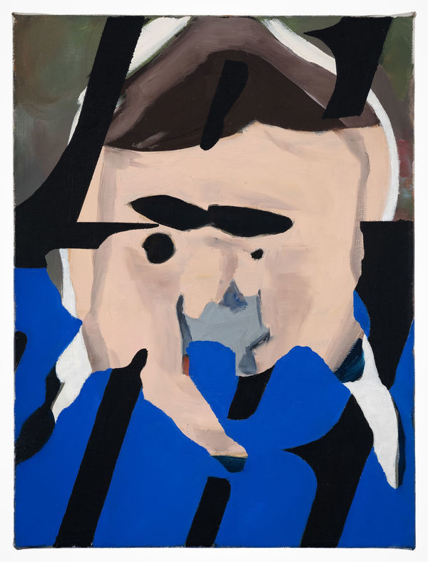 Antoine Goossens Tribute to Mike Kelley #7, 2023 Oil on canvas 40 x 30 cm