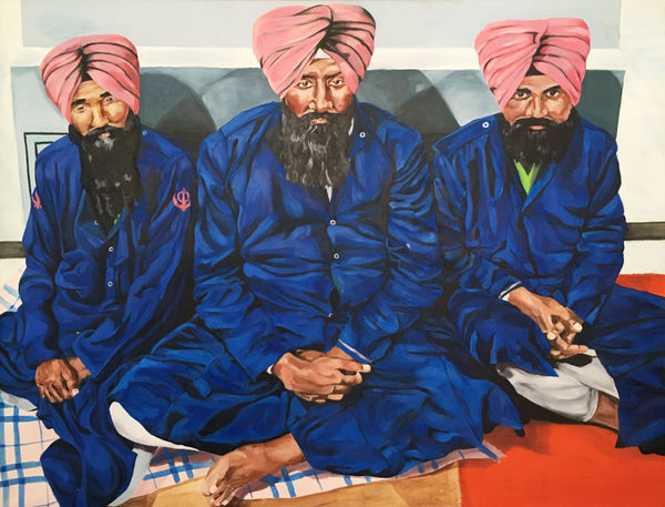 Elise Debrock, Harmandir Sahib, Golden Temple, 2017