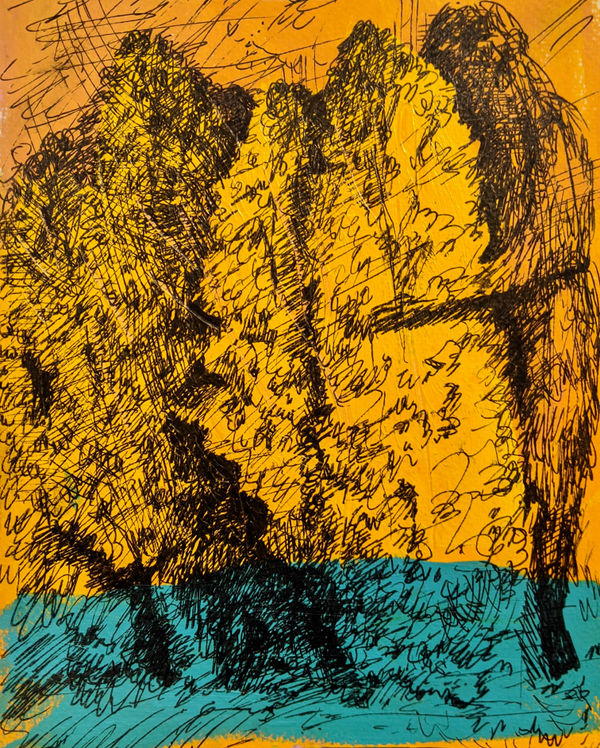 Santiago Evans, Autumn monster, 2020