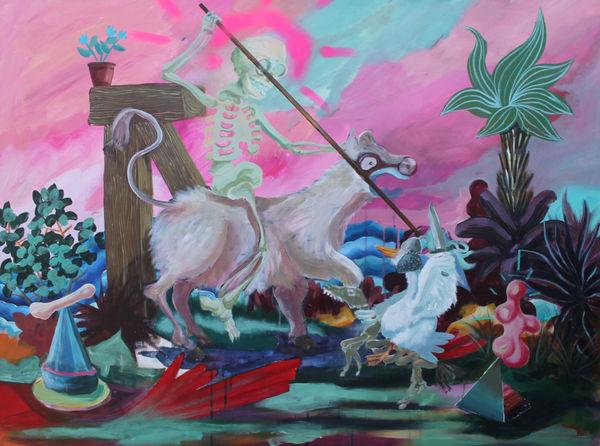 Geert Koekoeckx, When Michael takes a break, death takes its toll , 2021