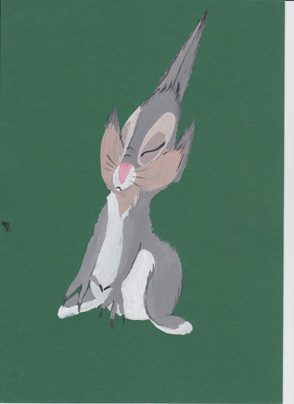 Beni Bischof, From the series, "Bambi A Live in the Woods, 2017