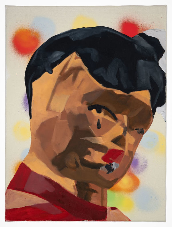 Antoine Goossens Tribute to Mike Kelley #6, 2023 Oil on canvas 40 x 30 cm