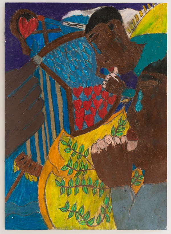 Kenneth Aidoo, Joy cometh in the morning, 2020