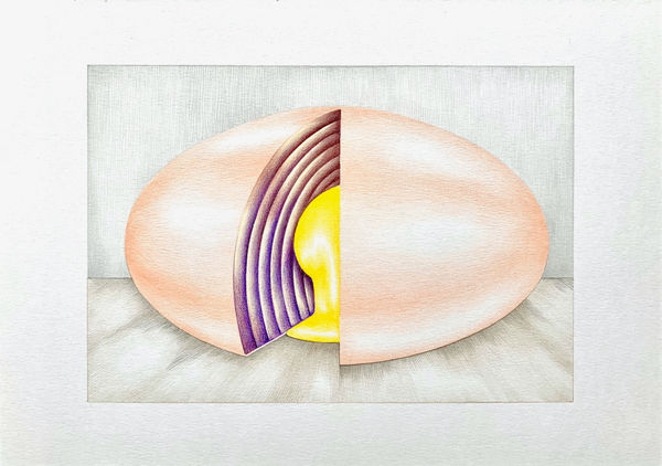 Elena Minyeyevtseva, Oeuf a l'oignon, 2020