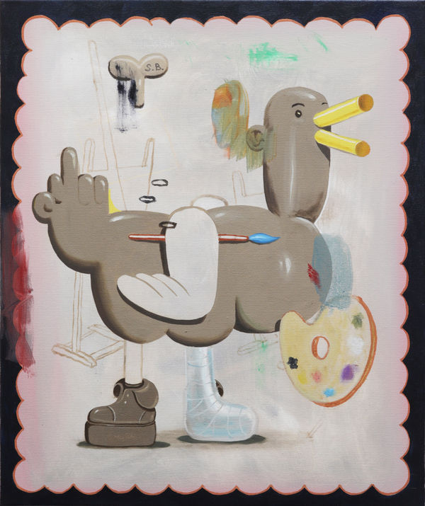 Stijn Bastianen, The hobbypainter duck, 2020