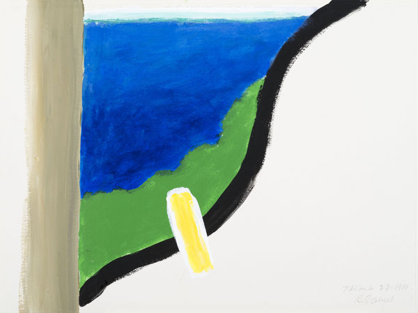 Roger Raveel, Théoule, 1988