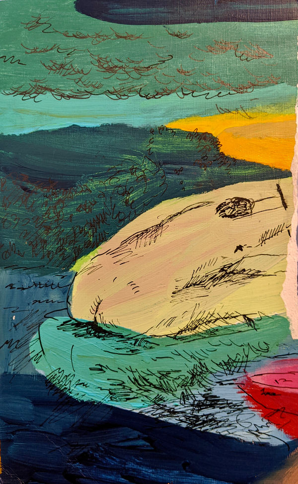 Santiago Evans, Kayak II, 2020