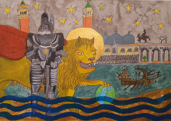 Clément Jacques-Vossen, Wet Feet in Venice, 2020