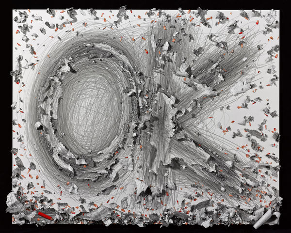 Shi Jin-Hua, Pen Walking #137 (OK), 2014